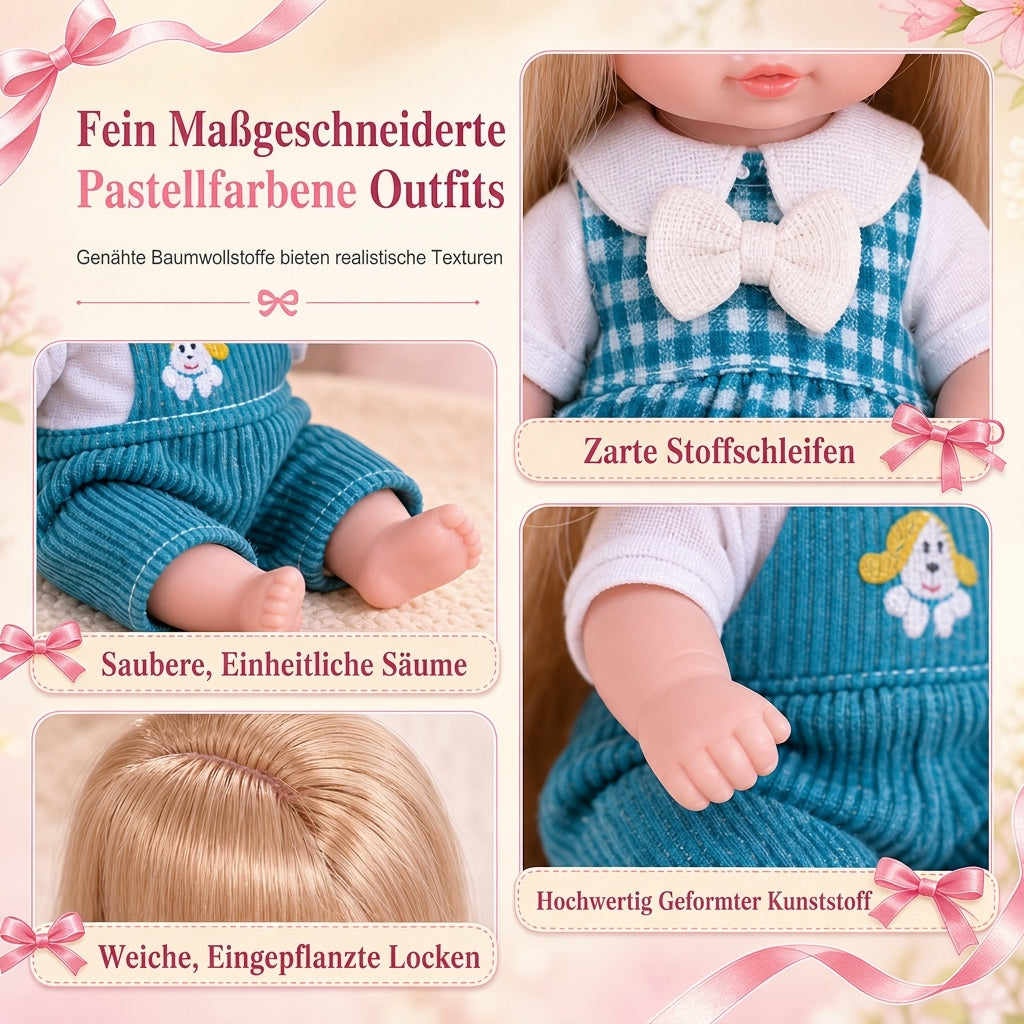 👑 Begrenzte Zeit 50% Rabatt 🎀 Realistisches Spielset mit Mädchenpuppe