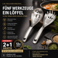 🥄 50% RABATT! 🍳 Multifunktionaler Edelstahl-Küchenlöffel – Vielseitig, robust & leicht zu reinigen – Ideal für Kochen, Servieren & Abtropfen ✨